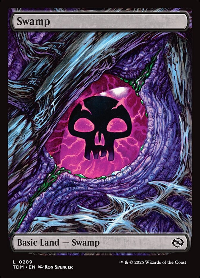Swamp (289) - Tarkir: Dragonstorm (TDM)