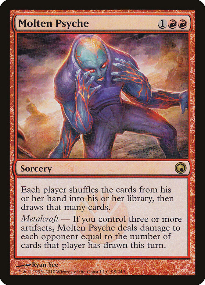 Molten Psyche (98) - Scars of Mirrodin (SOM)