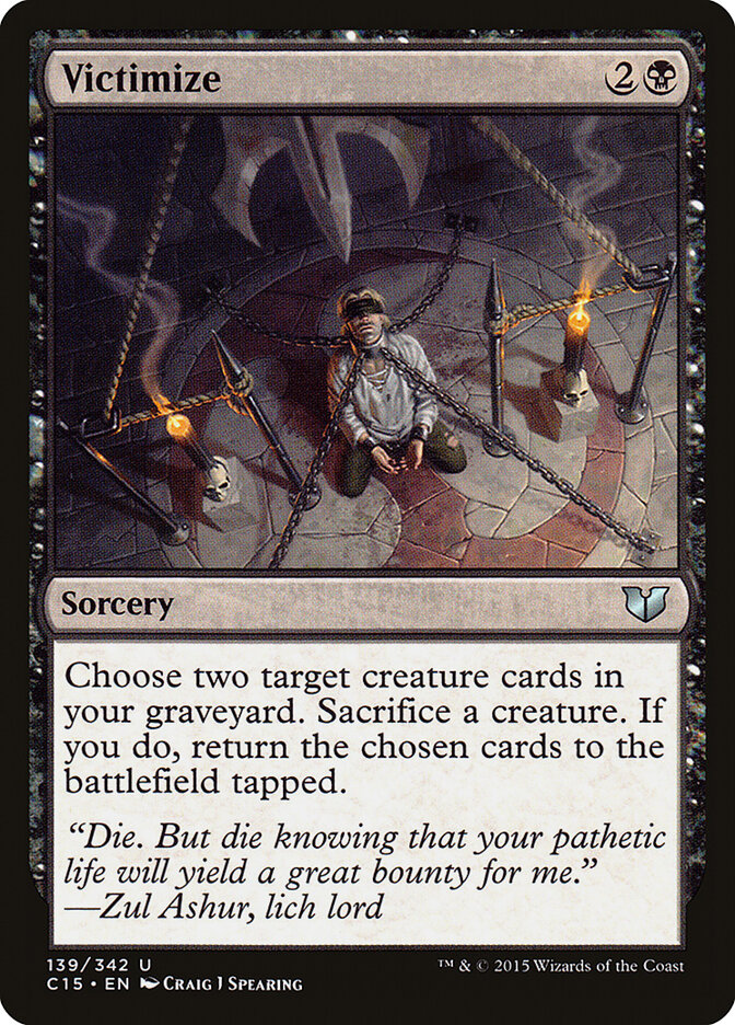 Victimize (139) - Commander 2015 (C15)