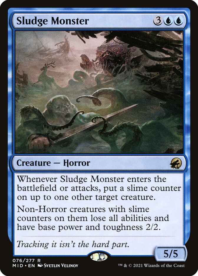 Sludge Monster (76) - Innistrad: Midnight Hunt (MID)