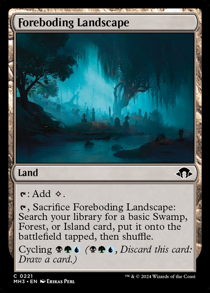 Foreboding Landscape - [Foil] Modern Horizons 3 (MH3)
