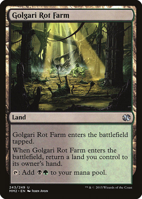 Golgari Rot Farm (243) - Modern Masters 2015 (MM2)