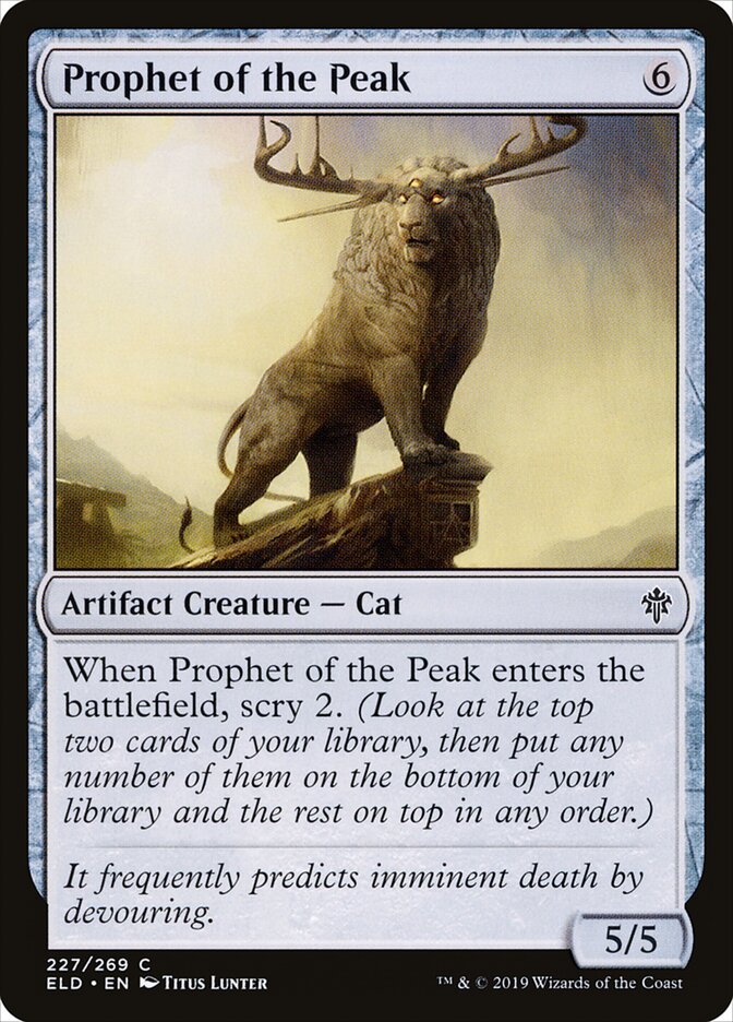 Prophet of the Peak (227) - Throne of Eldraine (ELD)