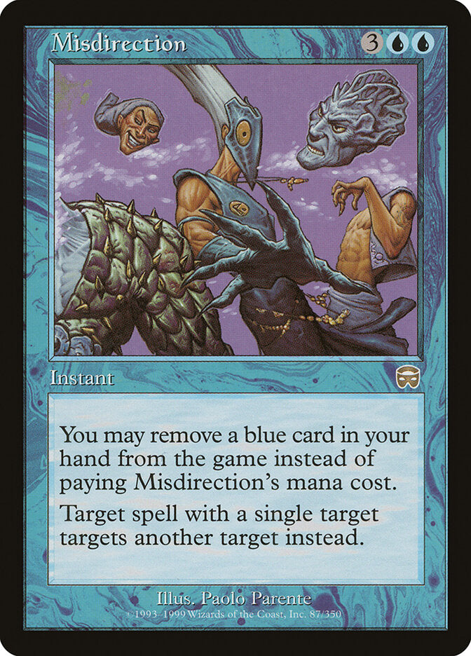 Misdirection (87) - Mercadian Masques (MMQ)