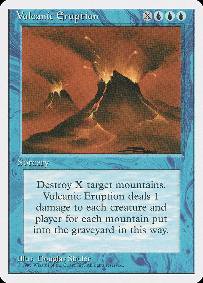 Volcanic Eruption (112) - Fourth Edition (4ED)