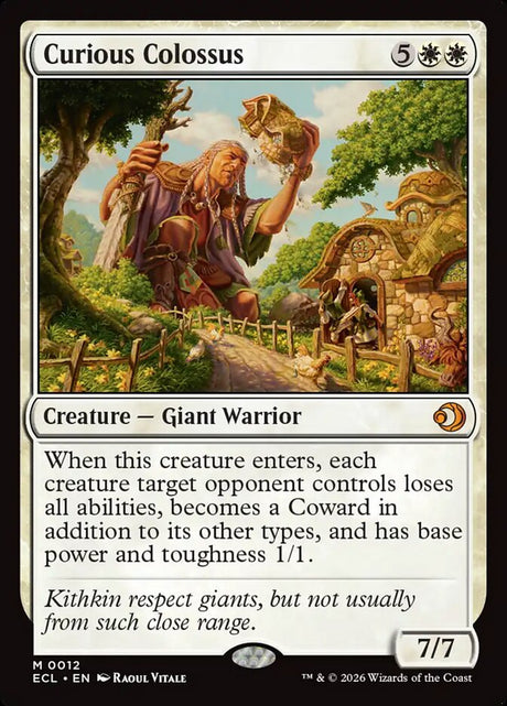 Curious Colossus (12) - Lorwyn Eclipsed (ECL)