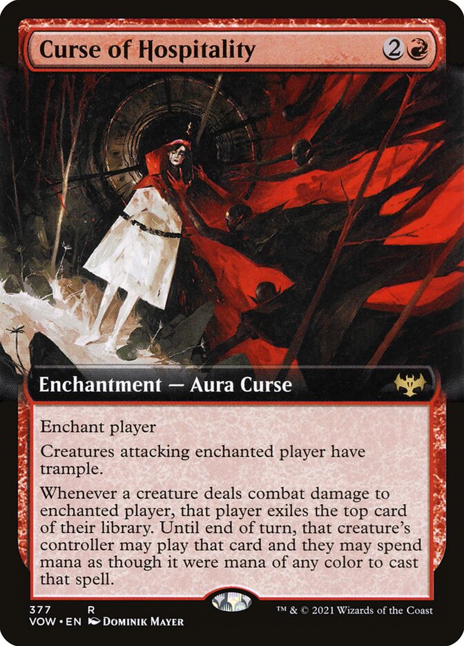 Curse of Hospitality (377) - Innistrad: Crimson Vow (VOW)