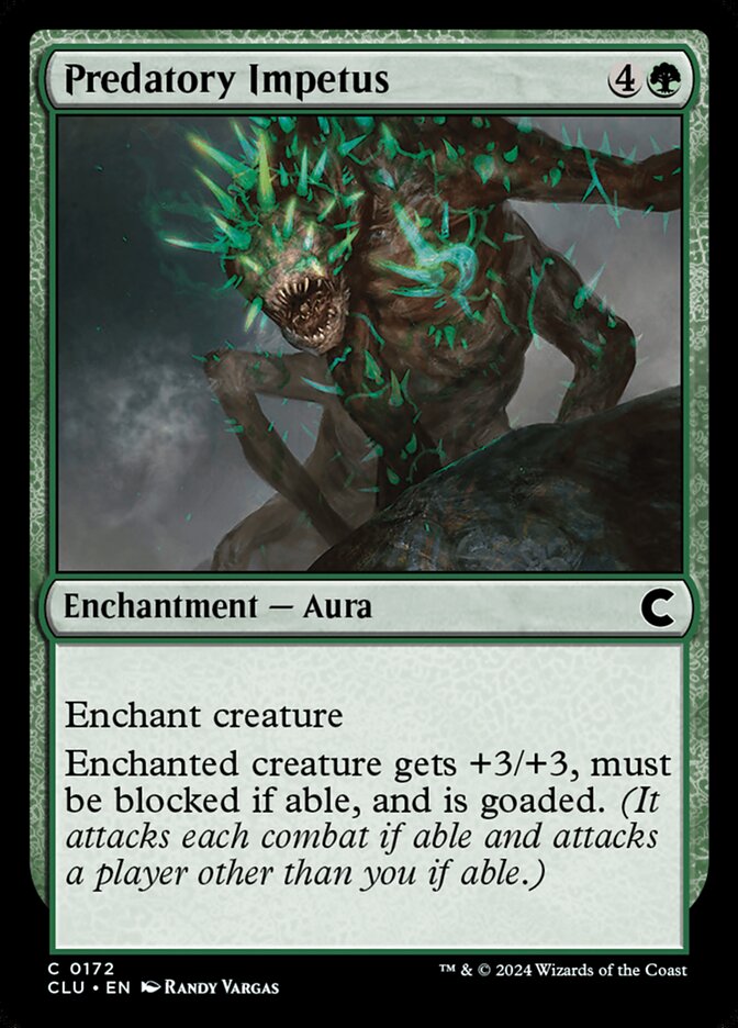 Predatory Impetus (172) - Ravnica: Clue Edition (CLU)