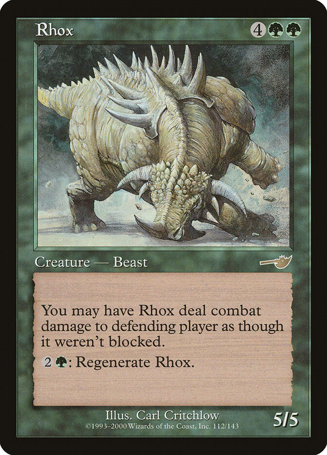 Rhox (112) - Nemesis (NEM)