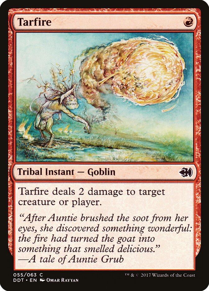 Tarfire (55) - Duel Decks: Merfolk vs. Goblins (DDT)