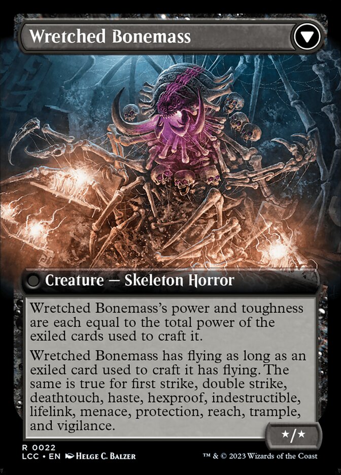 Altar of the Wretched // Wretched Bonemass (22) - The Lost Caverns of Ixalan Commander (LCC)