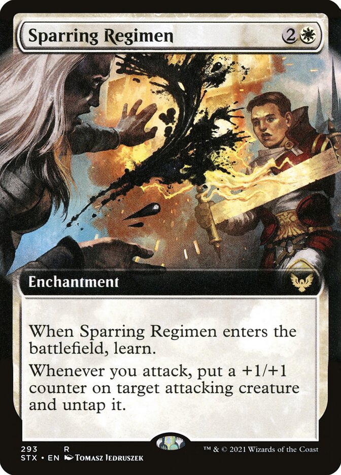 Sparring Regimen (293) - Strixhaven: School of Mages (STX)