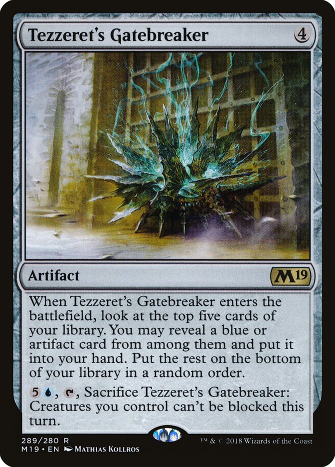 Tezzeret's Gatebreaker (289) - Core Set 2019 (M19)