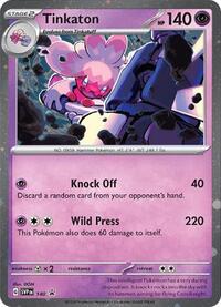 Tinkaton - 140 (Cosmo Holo) (140) - SV: Scarlet & Violet Promo Cards (SVP)