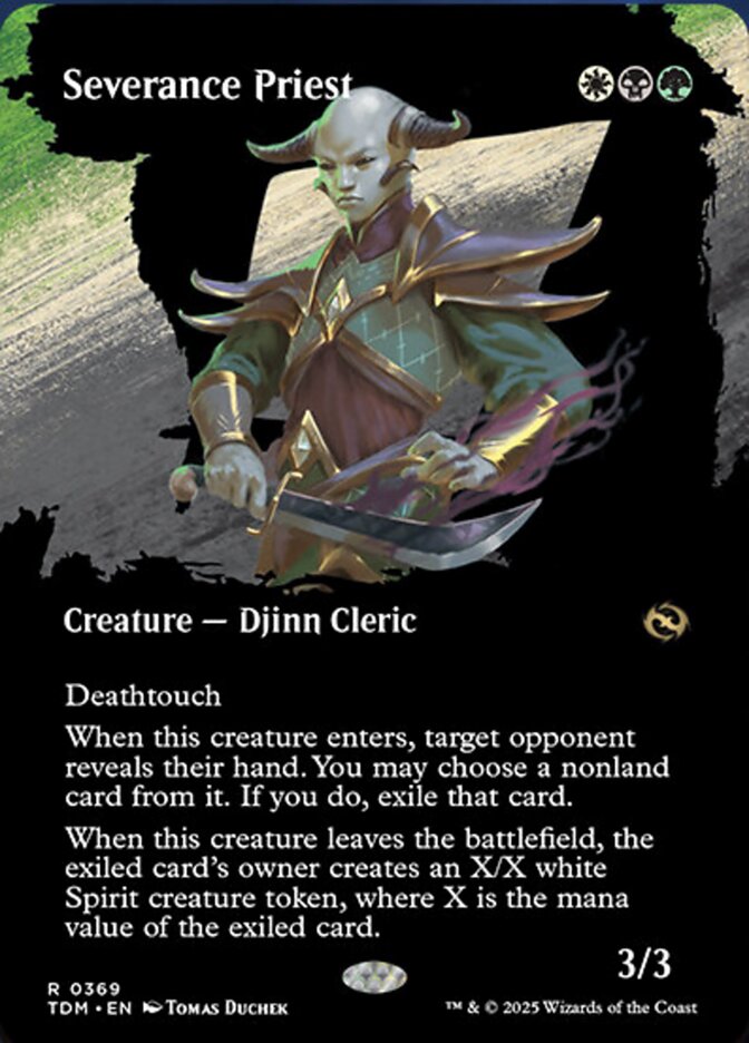 Severance Priest (369) - [Showcase] Tarkir: Dragonstorm (TDM)