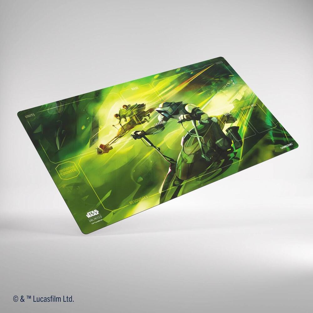 Star Wars: Unlimited Game Mat - Speeder Bike Chase - GameGenic Playmats