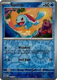 Squirtle - 007/165 (Reverse Cosmos Holo) (Costco Exclusive) (7) - Miscellaneous Cards & Products (MCAP)