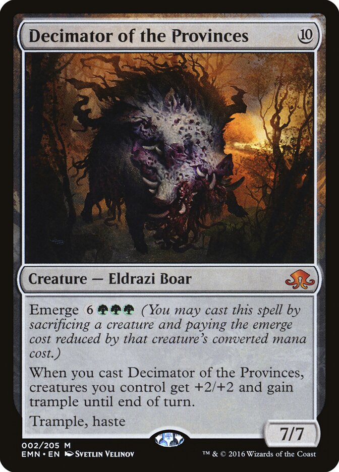 Decimator of the Provinces (2) - Eldritch Moon (EMN)