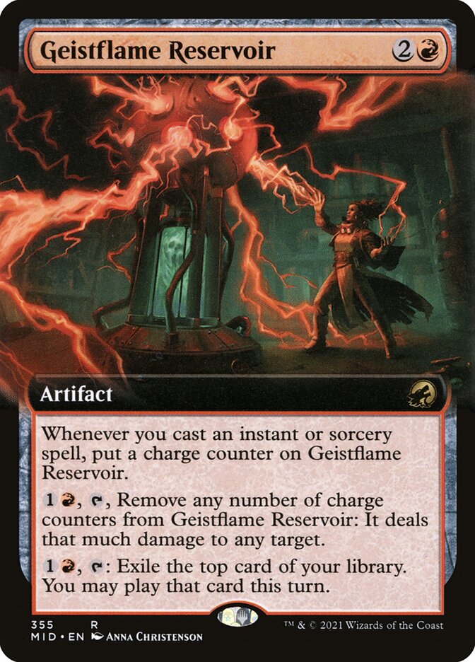 Geistflame Reservoir (355) - Innistrad: Midnight Hunt (MID)
