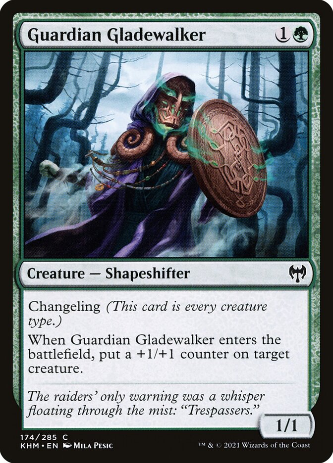 Guardian Gladewalker (174) - Kaldheim (KHM)