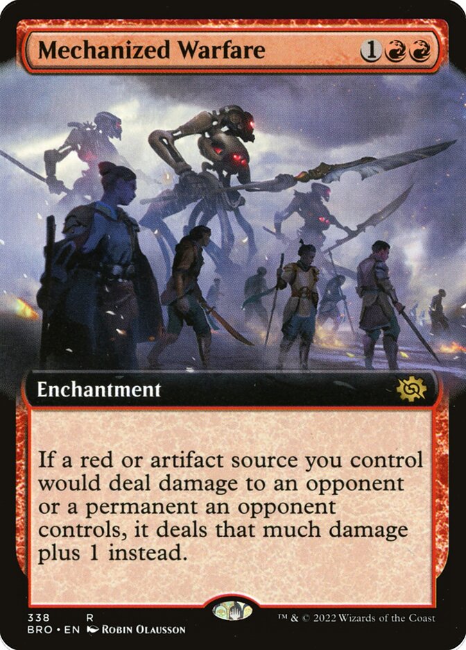 Mechanized Warfare (338) - The Brothers' War (BRO)