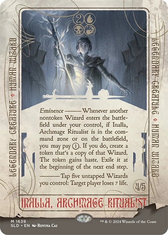 Inalla, Archmage Ritualist (1639) - Secret Lair Drop (SLD)