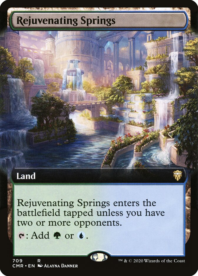 Rejuvenating Springs (709) - Commander Legends (CMR)