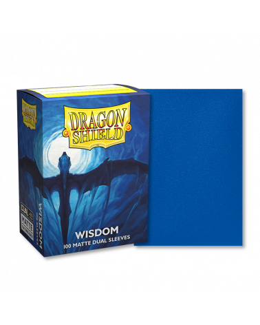 Dragon Shield Deck Protector Sleeves - Matte Dual Wisdom (100 Count)
