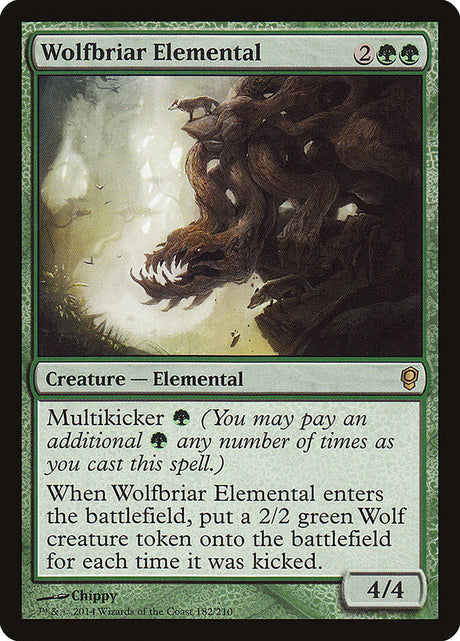 Wolfbriar Elemental (182) - Conspiracy (CNS)