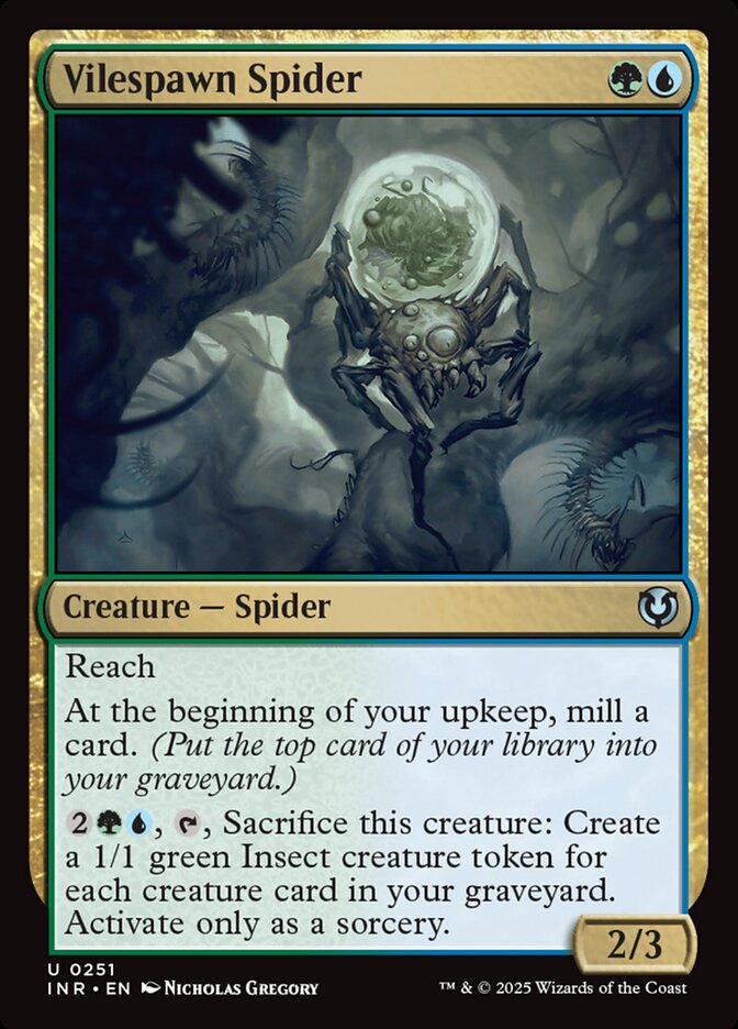 Vilespawn Spider - [Foil] Innistrad Remastered (INR)