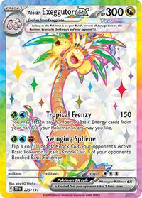 Alolan Exeggutor ex (225) - SV08: Surging Sparks (SSP)