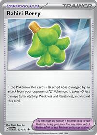 Babiri Berry (163) - SV08: Surging Sparks (SSP)
