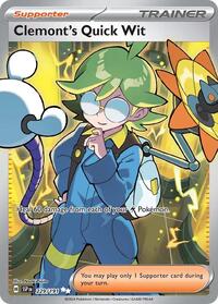 Clemont's Quick Wit (229) - SV08: Surging Sparks (SSP)