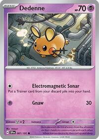 Dedenne (87) - SV08: Surging Sparks (SSP)