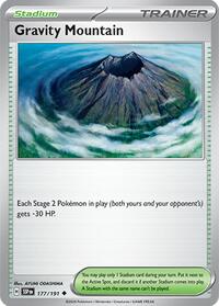 Gravity Mountain (177) - SV08: Surging Sparks (SSP)
