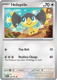 Helioptile (154) - SV08: Surging Sparks (SSP)