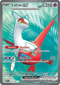 Latias ex (220) - SV08: Surging Sparks (SSP)