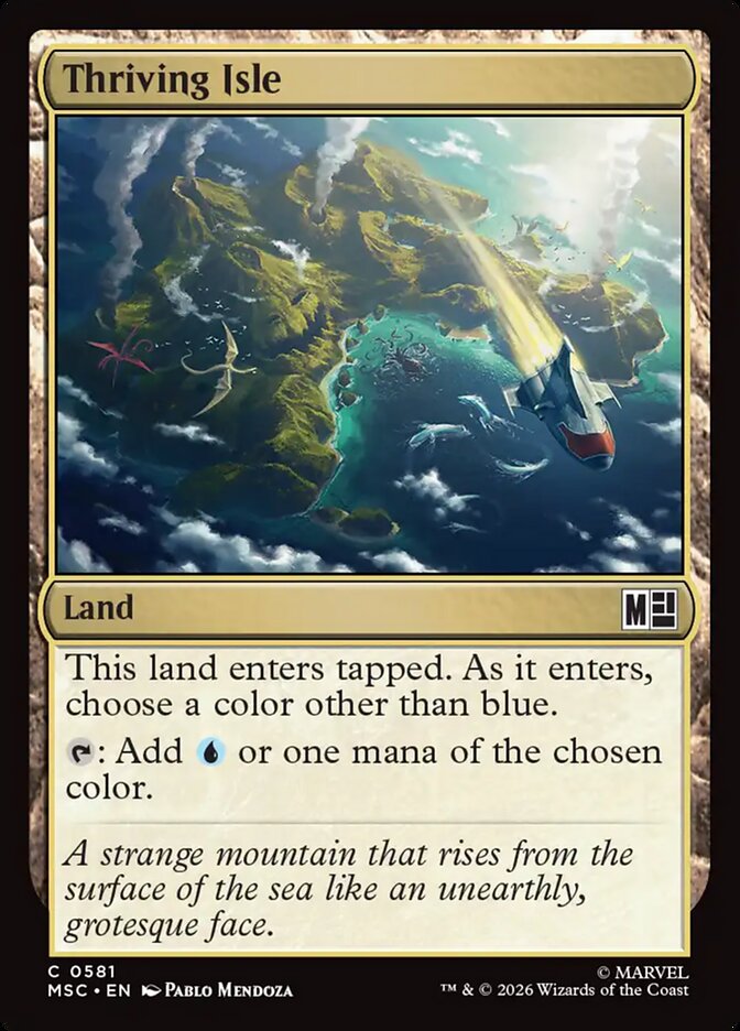 Thriving Isle (581) - Marvel Super Heroes Commander (MSC)