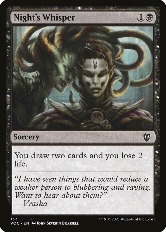 Night's Whisper (133) - Crimson Vow Commander (VOC)