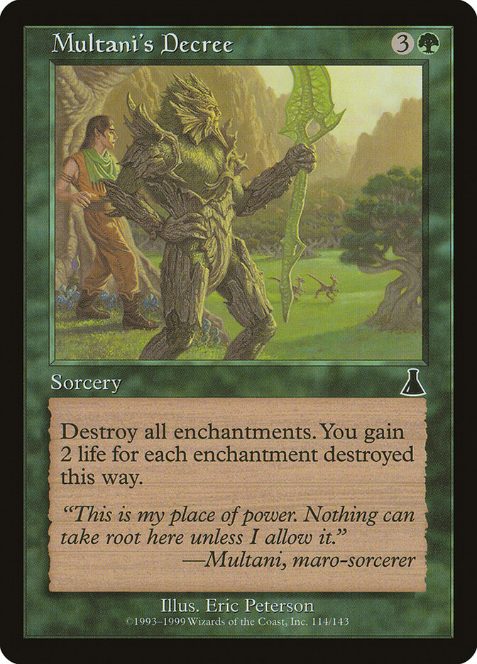 Multani's Decree (114) - Urza's Destiny (UDS)