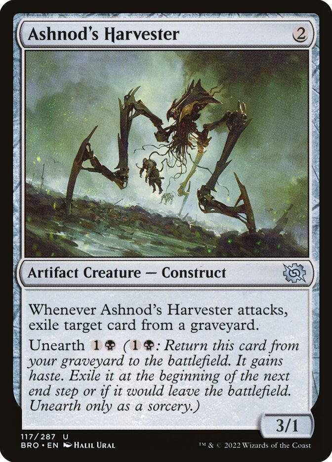 Ashnod's Harvester (117) - The Brothers' War (BRO)