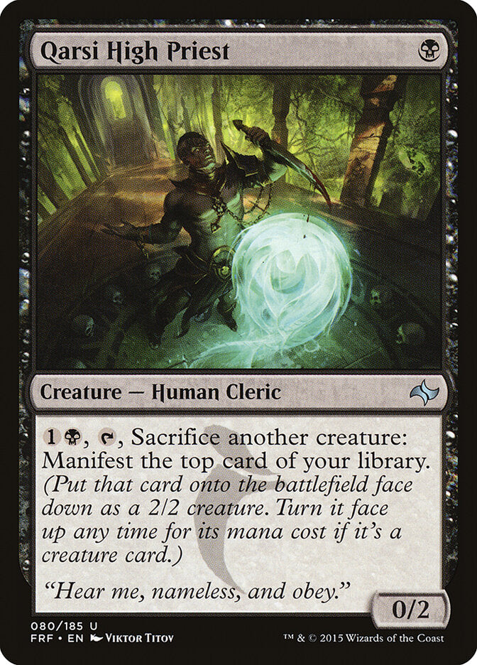 Qarsi High Priest (80) - Fate Reforged (FRF)