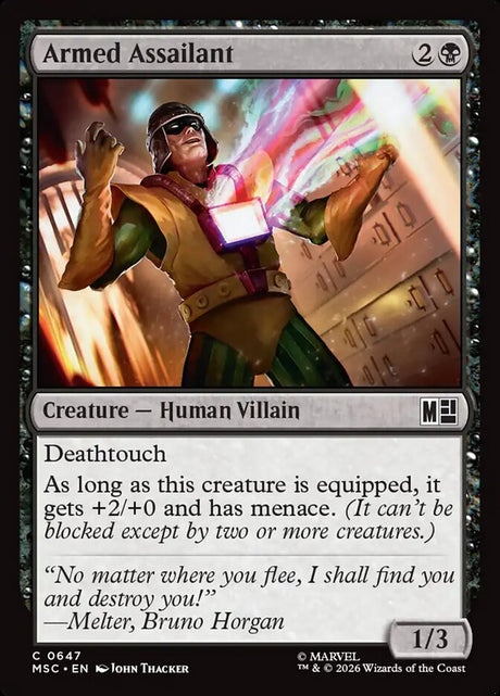 Armed Assailant (647) - Marvel Super Heroes Commander (MSC)