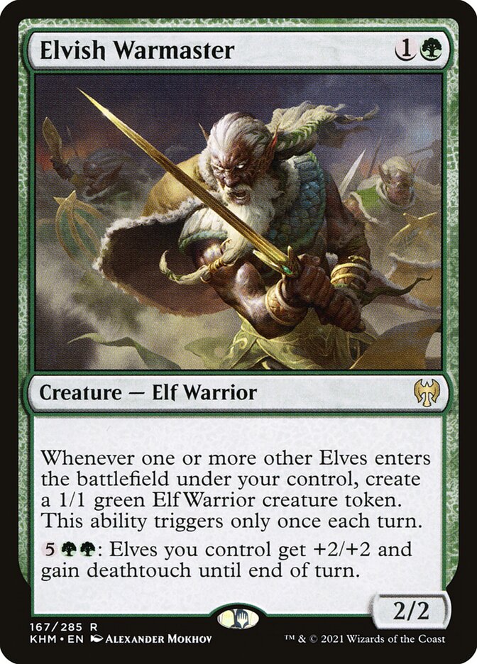 Elvish Warmaster (167) - Kaldheim (KHM)
