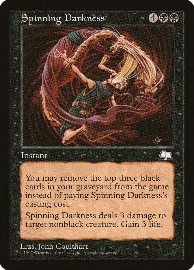 Spinning Darkness (81) - Weatherlight (WTH)