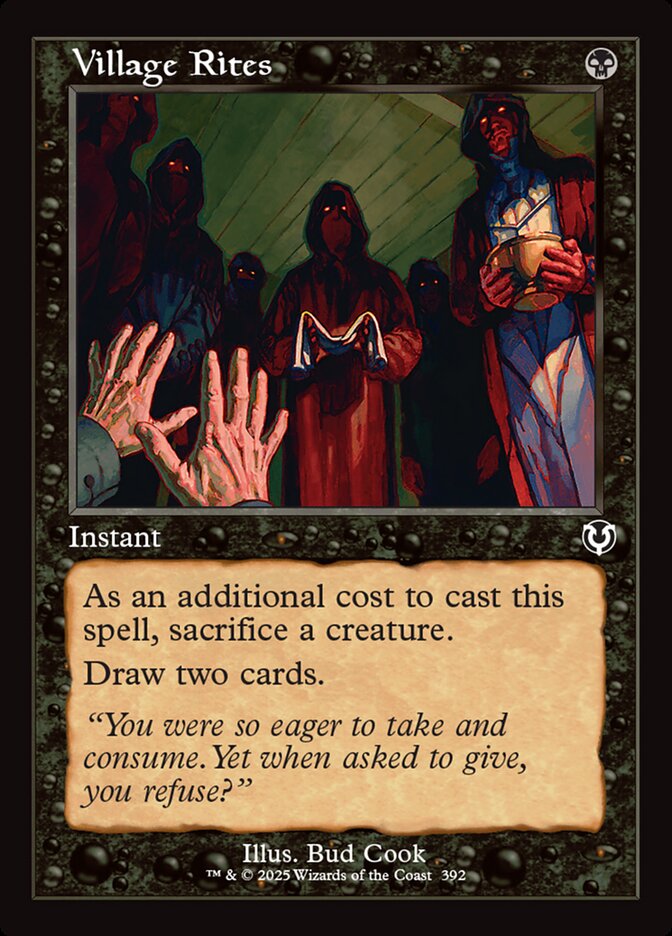 Village Rites - [Foil, Retro Frame] Innistrad Remastered (INR)