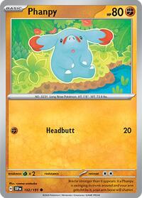 Phanpy (102) - SV08: Surging Sparks (SSP)