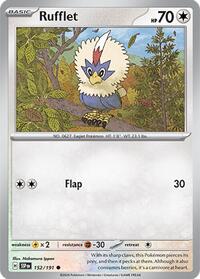 Rufflet (152) - SV08: Surging Sparks (SSP)