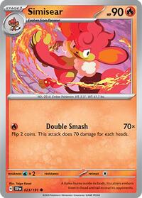 Simisear (23) - SV08: Surging Sparks (SSP)