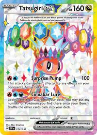 Tatsugiri ex (226) - SV08: Surging Sparks (SSP)